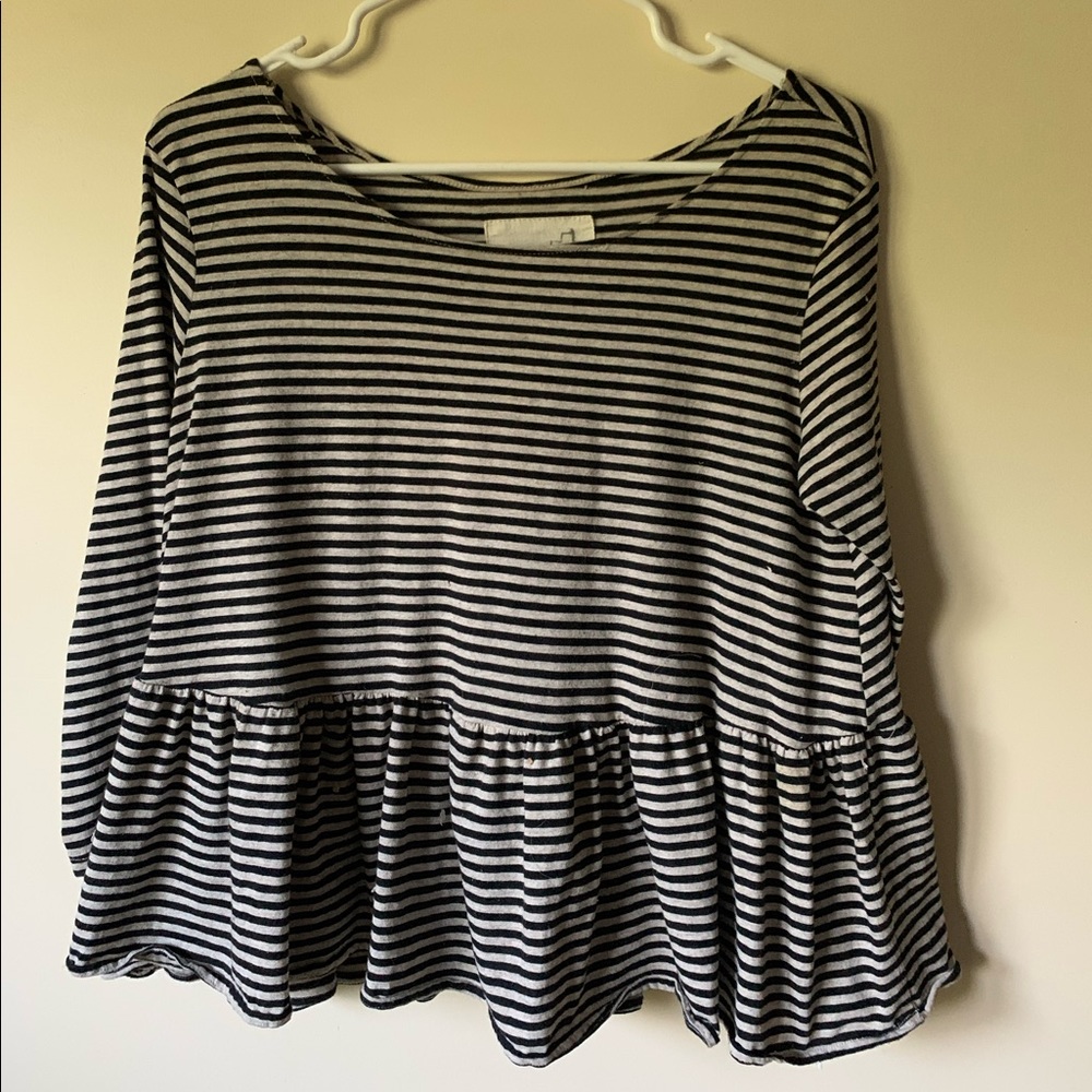 Striped Free People Shirt